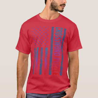 Verloop Vlag Kruiswoordpuzzels T-shirt