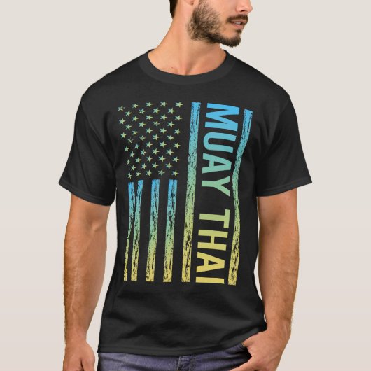 Verloop Vlag Muay Thai T-shirt (Voorkant)