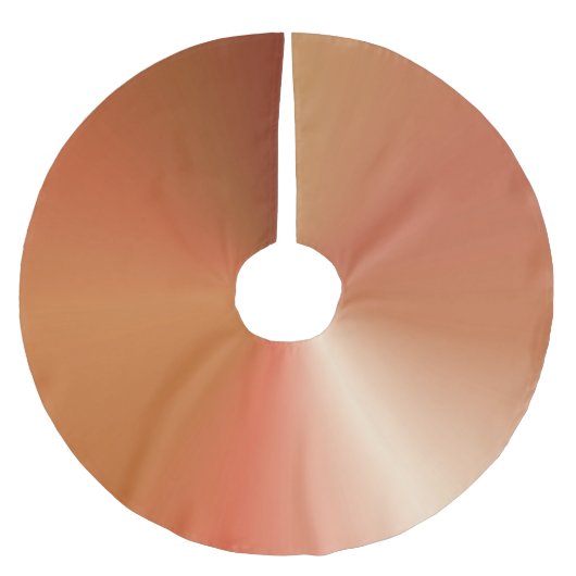 Verloop voor met koper gekleurde metalen stijlen kerstboom rok (Voorkant)