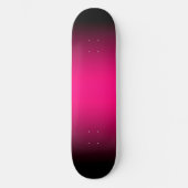 Verloop voor zwart en warm roze persoonlijk skateboard (Voorkant)