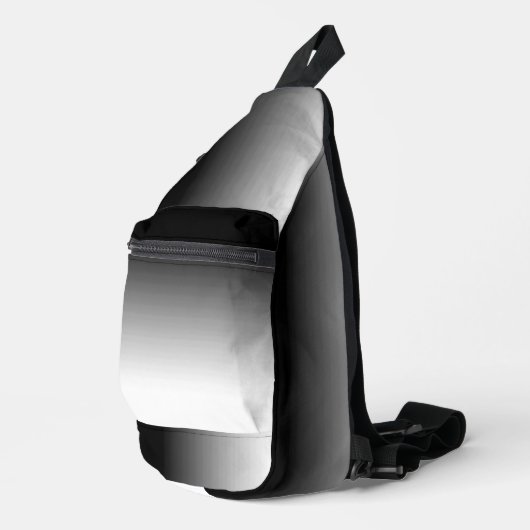 Verloop Wit naar Zwart Sling Bag (Rechterhoek)