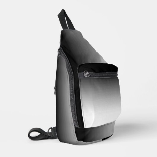 Verloop Wit naar Zwart Sling Bag (Linkerhoek)