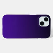 Verloop zwart naar Paars Case-Mate iPhone Case (Achterkant (horizontaal))