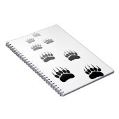 Verloop Zwarte Beerpootafdruk Notitieboek (Rechterzijde)