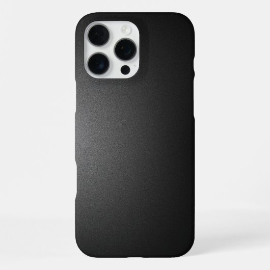 Verloop zwarte kleur iPhone hoesje (Achterkant)