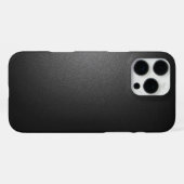 Verloop zwarte kleur iPhone hoesje (Achterkant horizontaal)