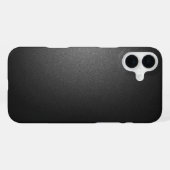 Verloop zwarte kleur iPhone hoesje (Achterkant horizontaal)