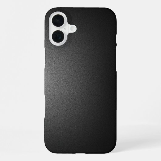 Verloop zwarte kleur iPhone hoesje (Achterkant)