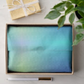 Verloopachtergrond met zachte tinten blauw tissuepapier (Geschenk)