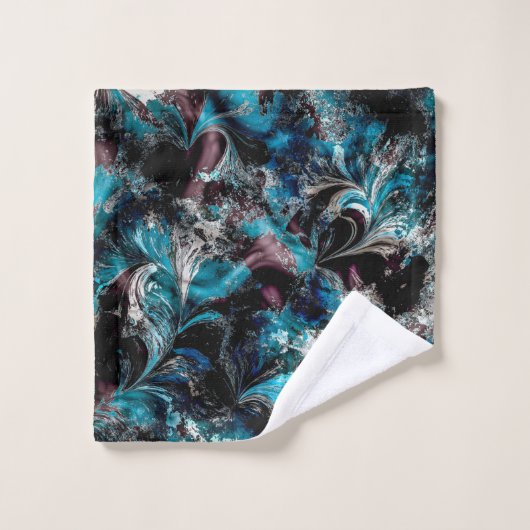 Verloopblauw Bad Handdoek (Wasdoekje)