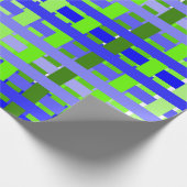 Verloopblauw Cadeaupapier (Hoek)