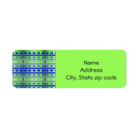 Verloopblauw Etiket (Voorkant)