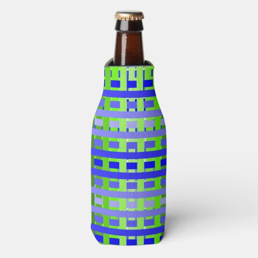 Verloopblauw Flesjeskoeler (Fles Voorkant)