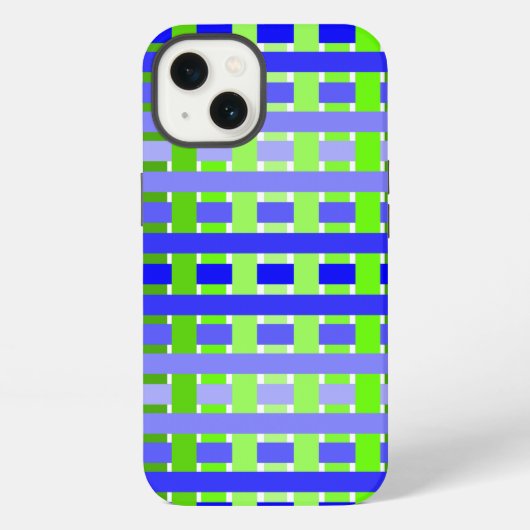 Verloopblauw iPhone Hoesje (Achterkant)