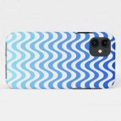 Verloopblauwe golven Case-Mate iPhone case (Achterkant (horizontaal))