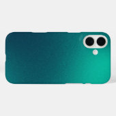 Verloopblauwe kleur Case-Mate iPhone case (Achterkant (horizontaal))