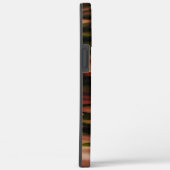 Verloopbruin tot geel vormend abstract zigzag Case-Mate iPhone case (Achterkant / Rechts)