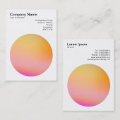 Verloopcirkel 02 Visitekaartje (Voorkant / Achterkant)