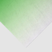 Verloopdonkergroen naar lichtgroen papieren tissuepapier (Detail)