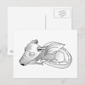 Verloopdrager Baby Briefkaart (Voorkant / Achterkant)