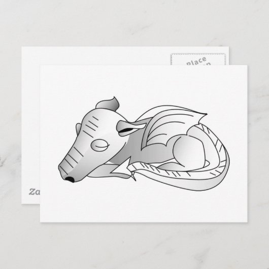 Verloopdrager Baby Briefkaart (Voorkant / Achterkant)