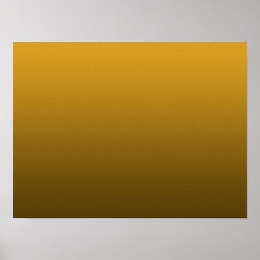 Verloopgeel - diep naar licht | Mood Achtergrond| Poster (Voorkant)