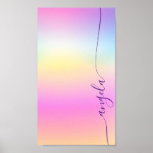 Verloopgradiënt Glam Naam Telefoonbehangsel