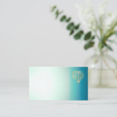 Verloophart Visitekaartje (Staand voorkant)