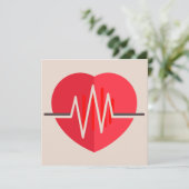 Verloophartslag Kaart (Staand voorkant)