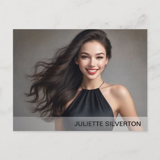 Verloopkader Briefkaarten Actor Promo Foto's (Voorkant)