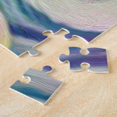 Verloopkleur, ruwe textuur achtergrond. legpuzzel (Zijkant)