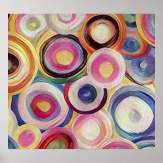 Verloopkleur, ruwe textuur achtergrond. poster (Voorkant)