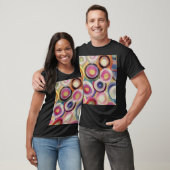 Verloopkleur, ruwe textuur achtergrond. t-shirt (Unisex)