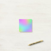 Verloopnotities kleurig pastel vervagen post-it® notes (Op bureau)