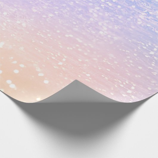 Verlooppapier voor glitter cadeaupapier (Hoek)