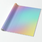 Verlooppapier voor regenbooggradiënt cadeaupapier (Uitgerold)