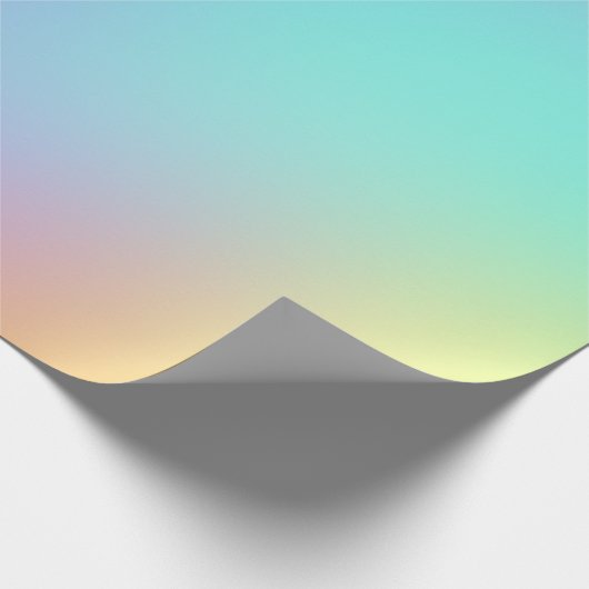 Verlooppapier voor regenbooggradiënt cadeaupapier (Hoek)