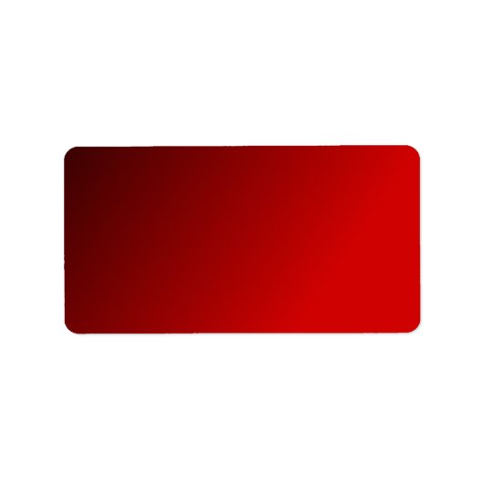 Verlooprood label (Voorkant)