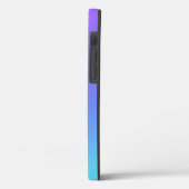 Verlooproze, Paars, blauw Case-Mate iPhone Case (Achterkant / Links)