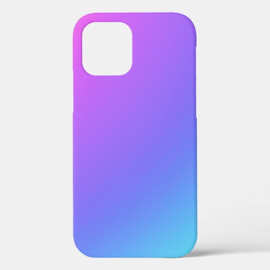Verlooproze, Paars, blauw Case-Mate iPhone Case (Achterkant)