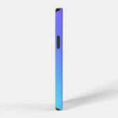 Verlooproze, Paars, blauw iPhone Hoesje (Rechterkant)