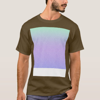 Verloopschaalpatroon Zeemeerminstaart T-shirt