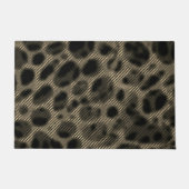 Verloopsepia smalle strepen over verblindende gate deurmat (Voorkant)