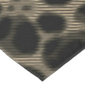 Verloopsepia smalle strepen over verblindende gate tafelkleed (Gekanteld)