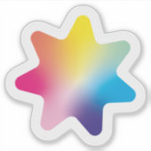 Verloopster. Sticker (Voorkant)