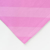 Verloopstroken en -strips fleece deken (Hoek)