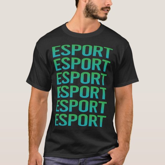 Verlooptekst Esports T-shirt (Voorkant)