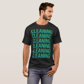 Verlooptekst Schoonmaken T-shirt (Voorkant volledig)