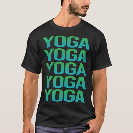 Verlooptekst Yoga T-shirt (Voorkant)
