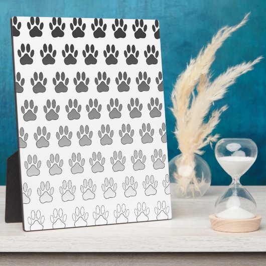 Verloopverf afdrukken in zwart-wit en grijs fotoplaat (Zijkant)